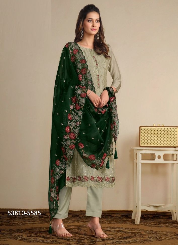 VENICEE - CATALOG # 53810 (SET OF 6 SEMI-STITCHED SUITS)