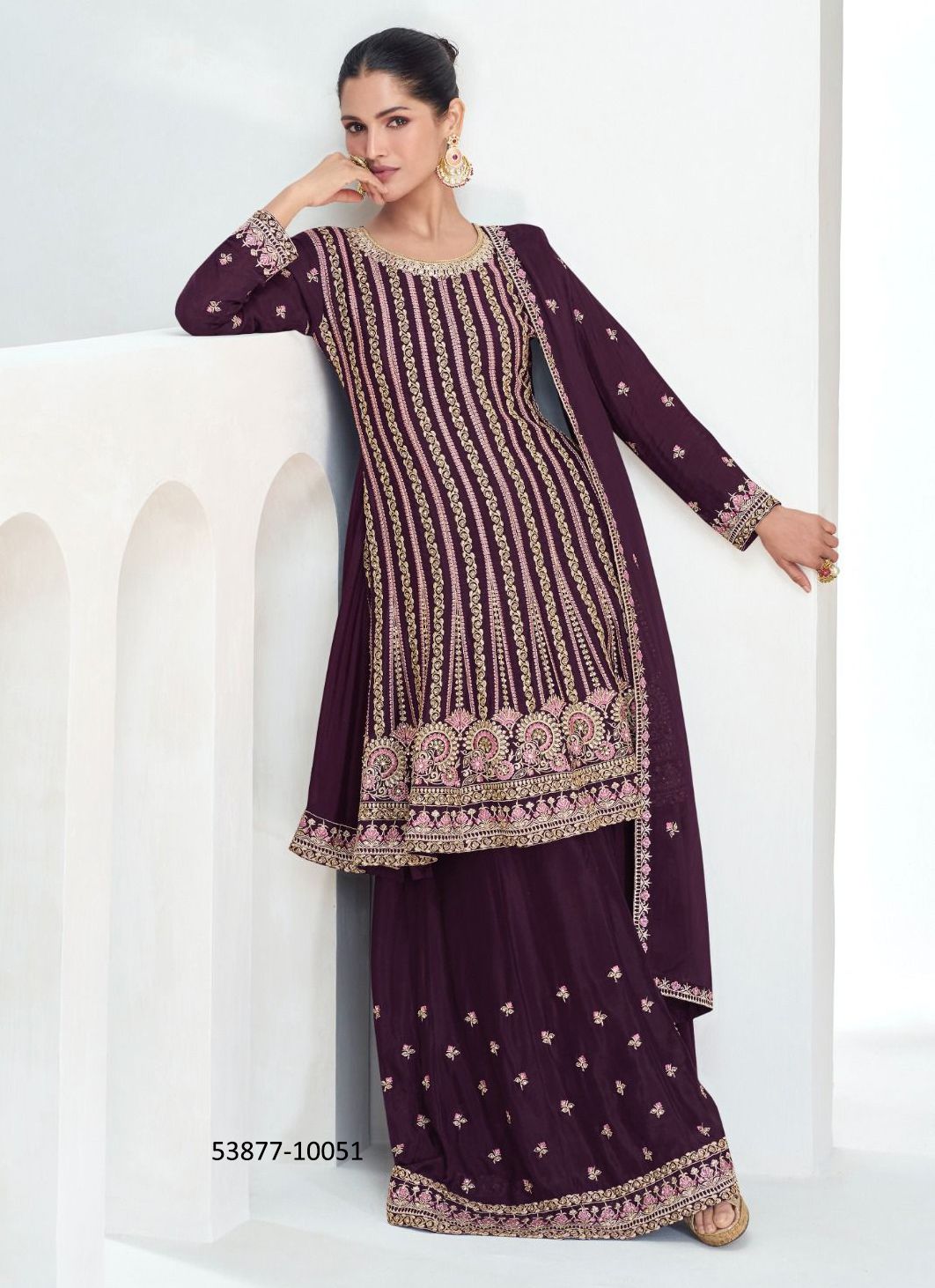 AURIKA - CATALOG # 53877 (SET OF 3 READYMADE SUITS) AURIKA - CATALOG # 53877 (SET OF 3 READYMADE SUITS)