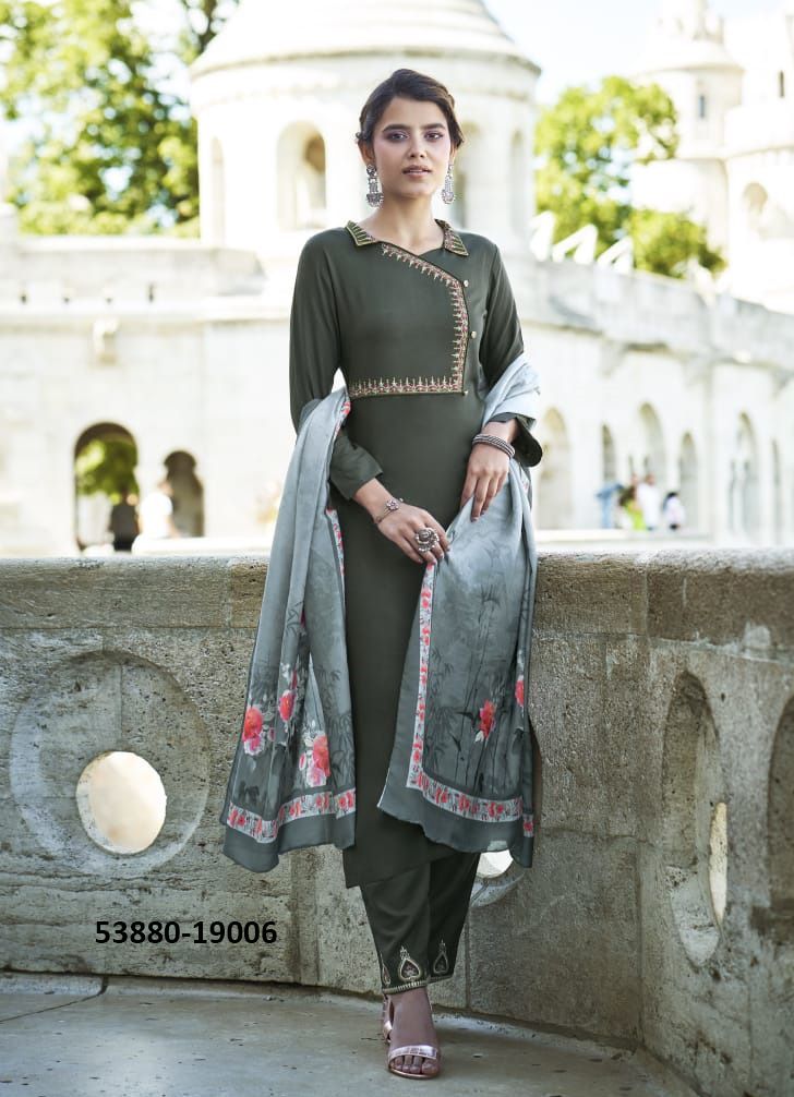 SARSHIYA 1 - CATALOG # 53880 (SET OF 4 READYMADE SUITS)
