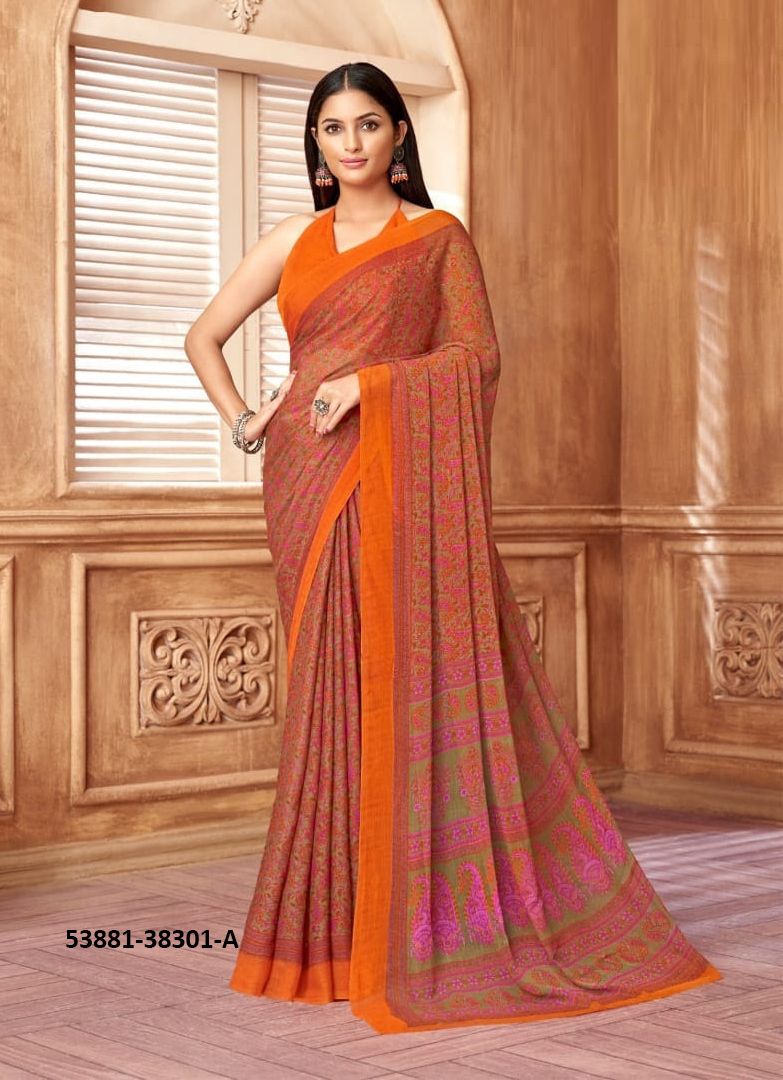 STAR CHIFFON 178 - CATALOG # 53881 (SET OF 12 SAREES) STAR CHIFFON 178 - CATALOG # 53881 (SET OF 12 SAREES)