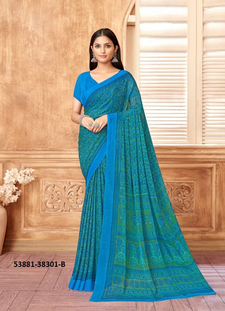 STAR CHIFFON 178 - CATALOG # 53881 (SET OF 12 SAREES) STAR CHIFFON 178 - CATALOG # 53881 (SET OF 12 SAREES)