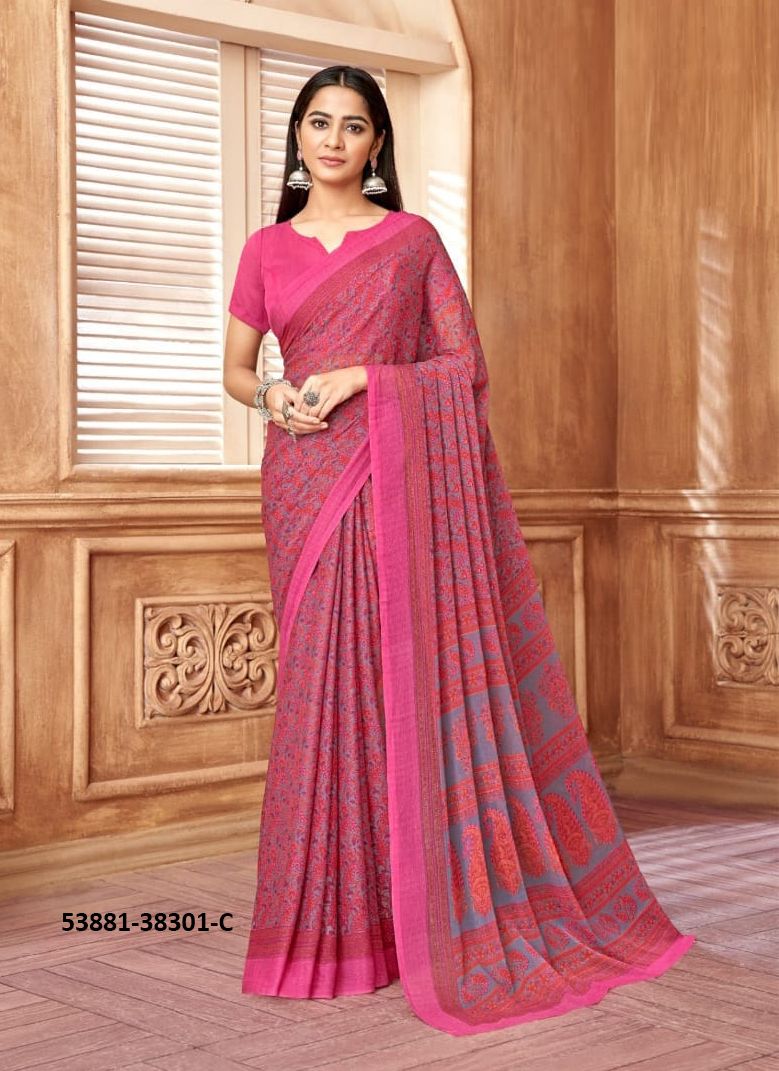 STAR CHIFFON 178 - CATALOG # 53881 (SET OF 12 SAREES) STAR CHIFFON 178 - CATALOG # 53881 (SET OF 12 SAREES)