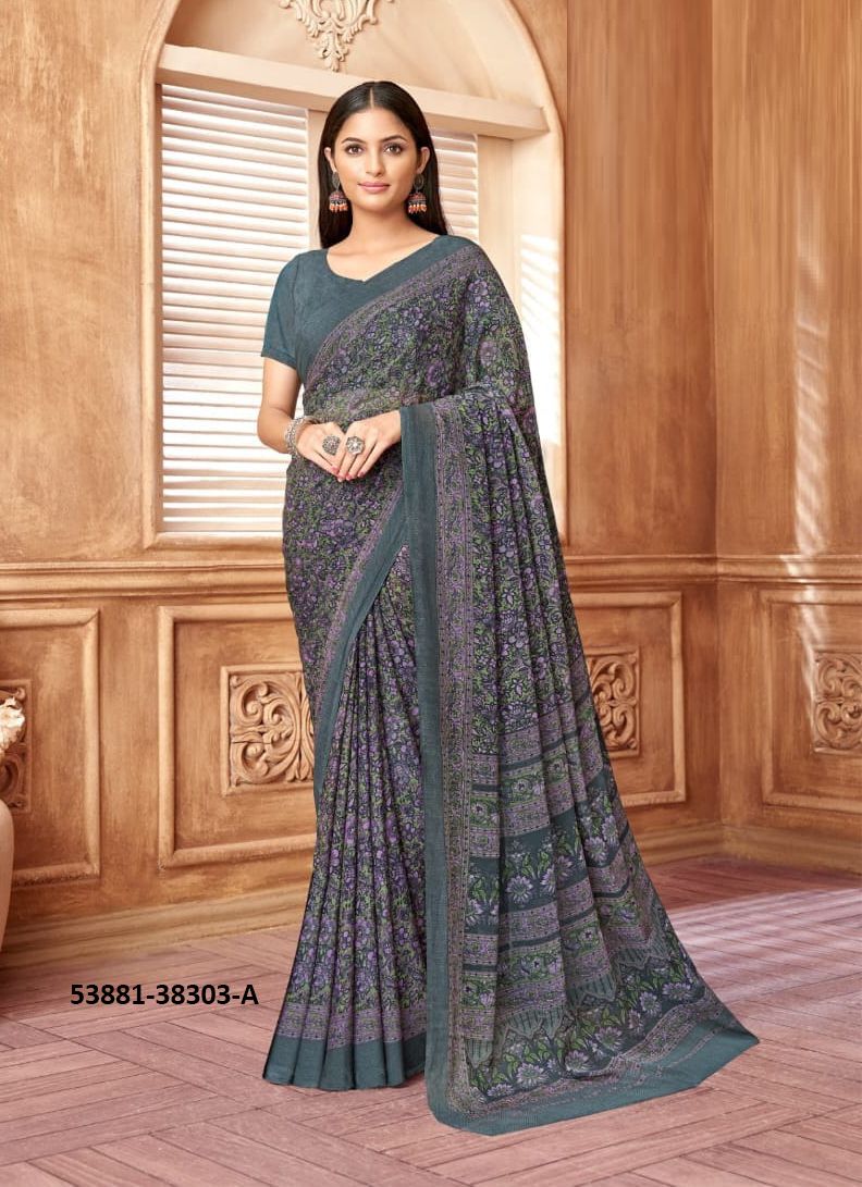 STAR CHIFFON 178 - CATALOG # 53881 (SET OF 12 SAREES) STAR CHIFFON 178 - CATALOG # 53881 (SET OF 12 SAREES)