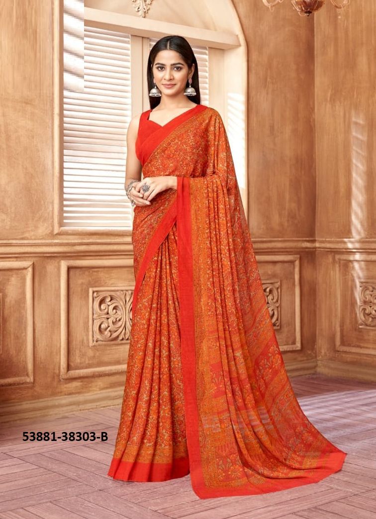 STAR CHIFFON 178 - CATALOG # 53881 (SET OF 12 SAREES) STAR CHIFFON 178 - CATALOG # 53881 (SET OF 12 SAREES)