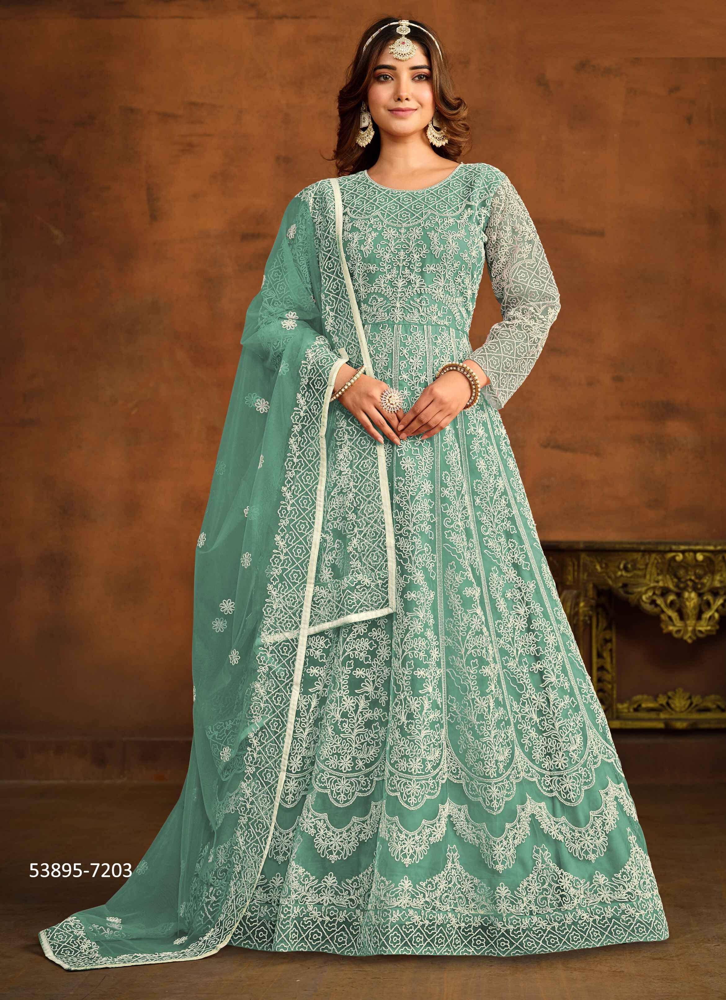 AANAYA 172 - CATALOG # 53895 (SET OF 5 READYMADE SUITS) AANAYA 172 - CATALOG # 53895 (SET OF 5 READYMADE SUITS)