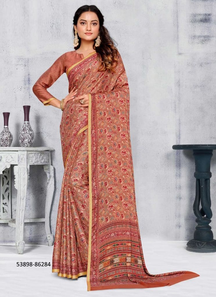 ANTIQUE GOLD 2 - CATALOG # 53898 (SET OF 9 SAREES) ANTIQUE GOLD 2 - CATALOG # 53898 (SET OF 9 SAREES)