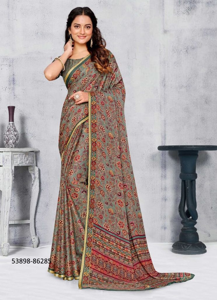 ANTIQUE GOLD 2 - CATALOG # 53898 (SET OF 9 SAREES) ANTIQUE GOLD 2 - CATALOG # 53898 (SET OF 9 SAREES)
