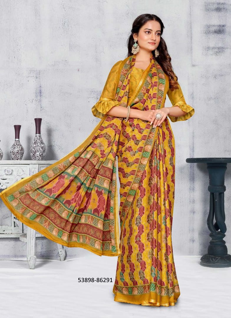 ANTIQUE GOLD 2 - CATALOG # 53898 (SET OF 9 SAREES) ANTIQUE GOLD 2 - CATALOG # 53898 (SET OF 9 SAREES)