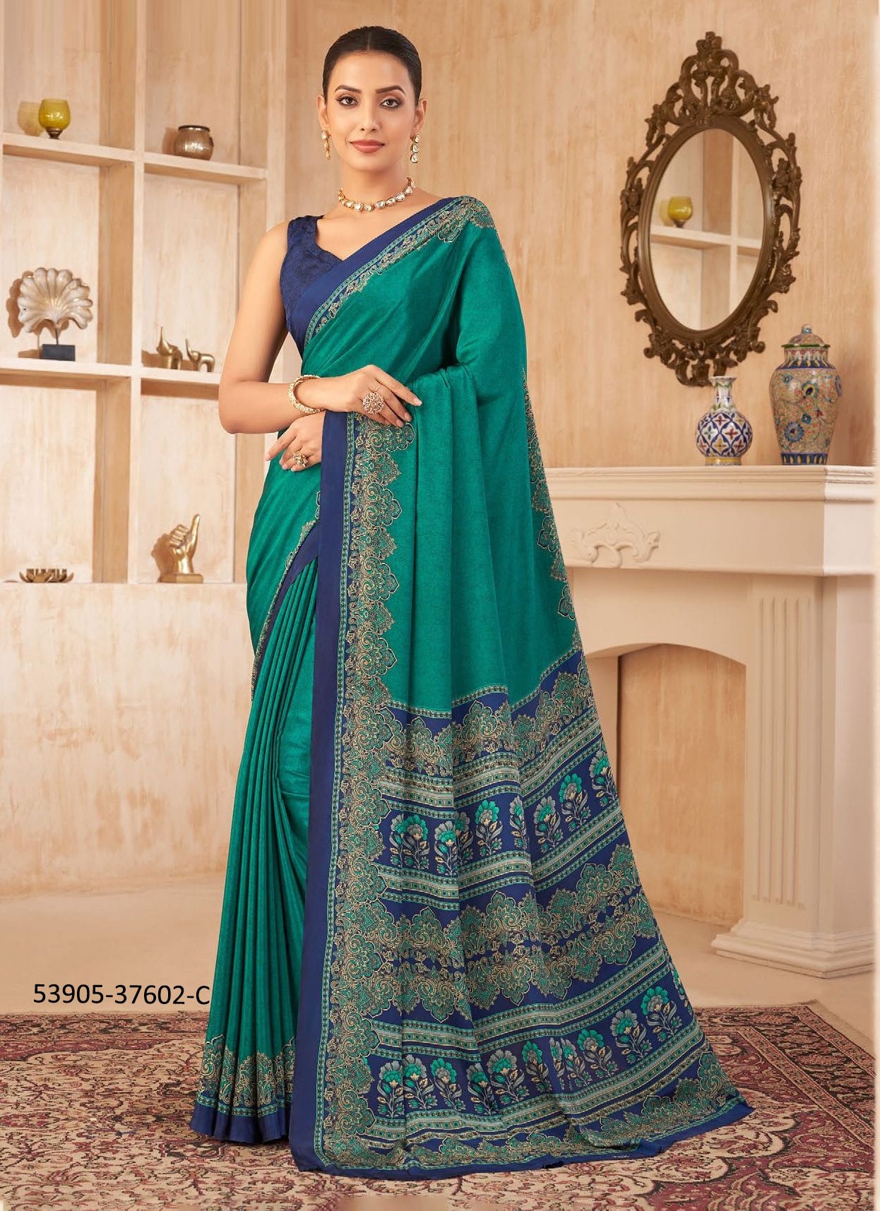 VIVANTA SILK 38 - CATALOG # 53905 (SET OF 12 SAREES) VIVANTA SILK 38 - CATALOG # 53905 (SET OF 12 SAREES)