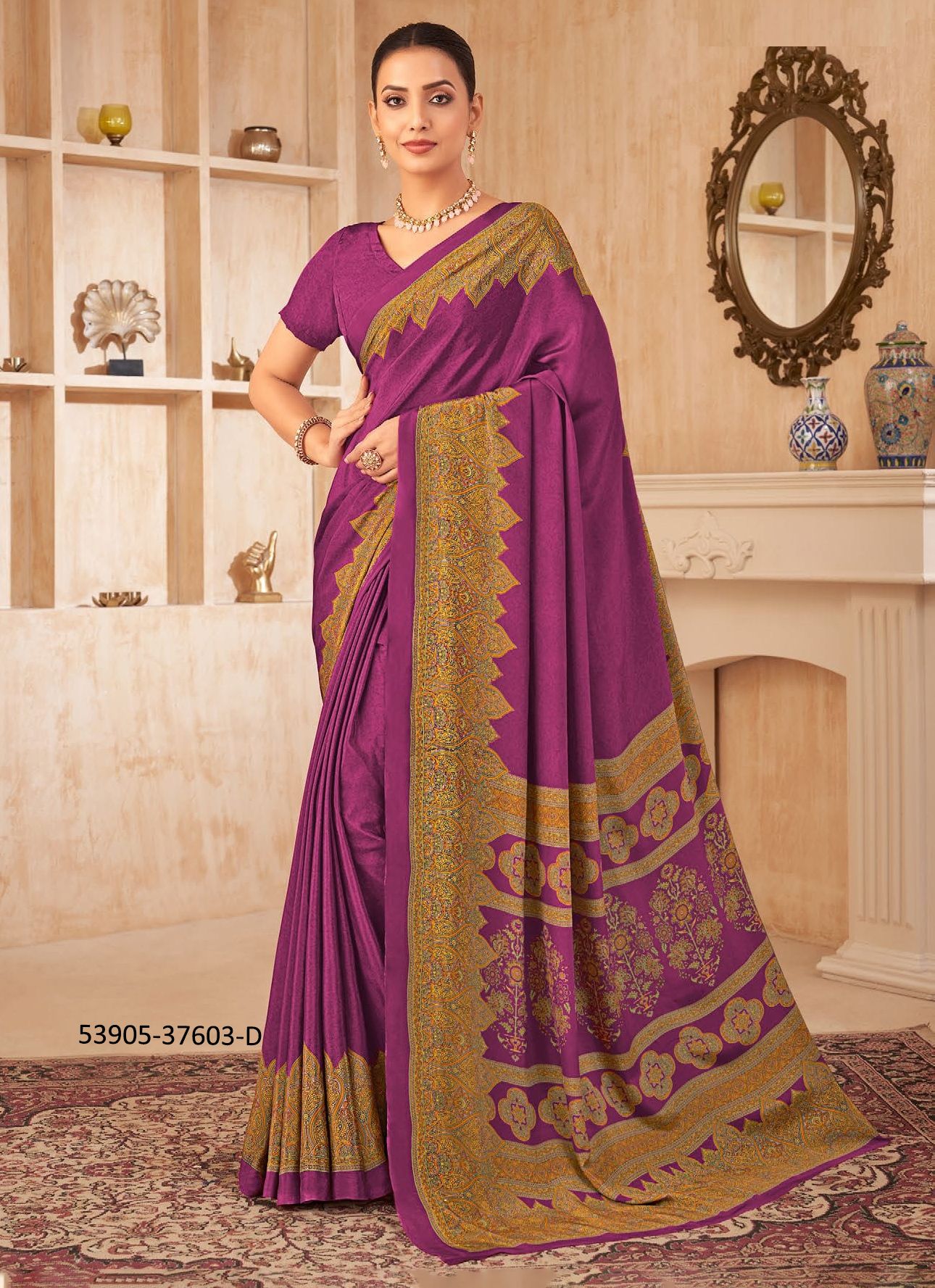 VIVANTA SILK 38 - CATALOG # 53905 (SET OF 12 SAREES) VIVANTA SILK 38 - CATALOG # 53905 (SET OF 12 SAREES)