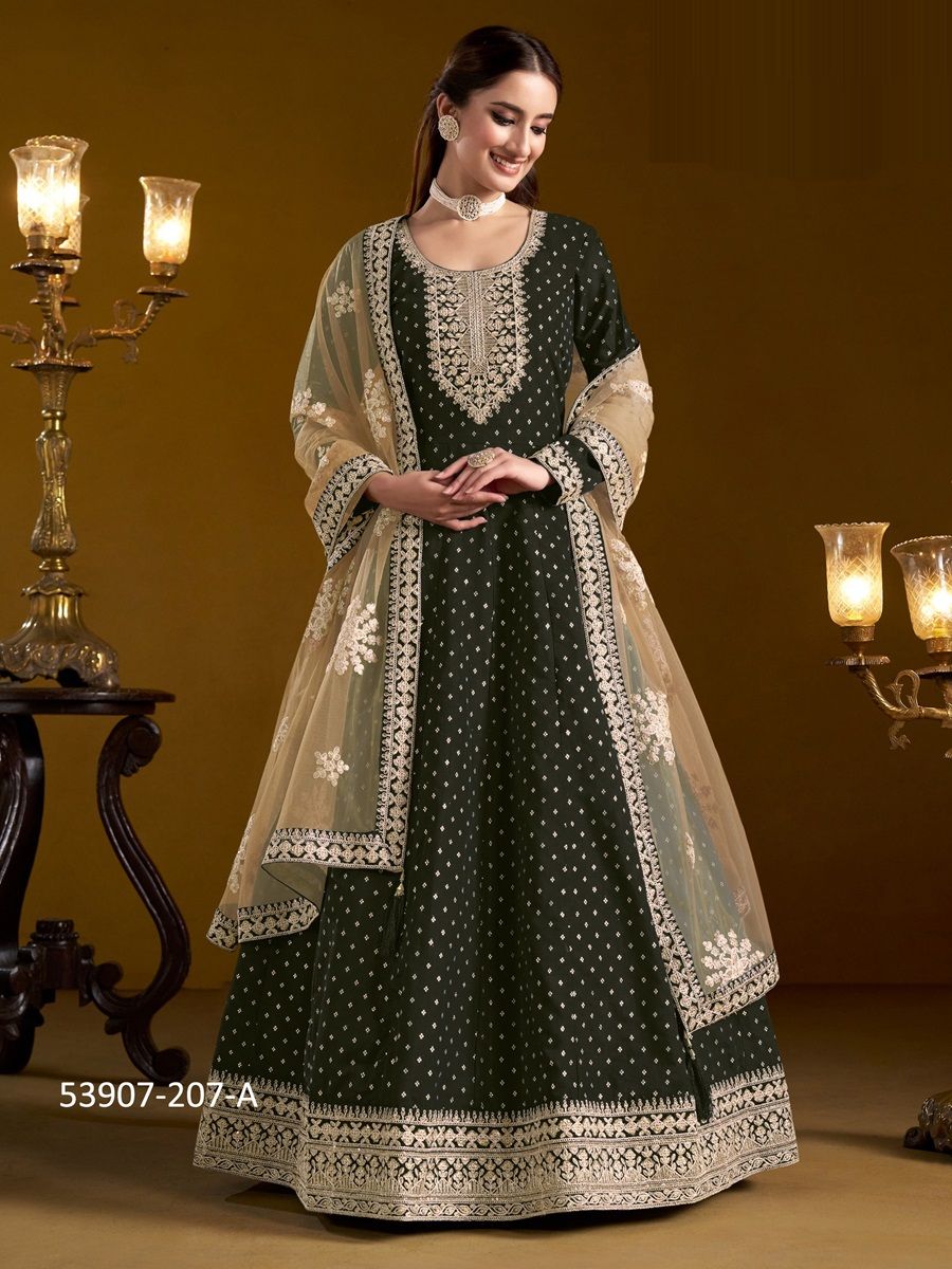 AANAYA 207 - CATALOG # 53907 (SET OF 4 READYMADE SUITS) AANAYA 207 - CATALOG # 53907 (SET OF 4 READYMADE SUITS)