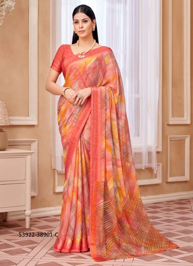 CHERRY 42 - CATALOG # 53922 (SET OF 12 SAREES)