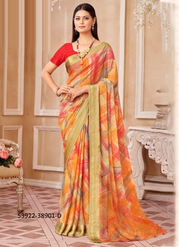 CHERRY 42 - CATALOG # 53922 (SET OF 12 SAREES)