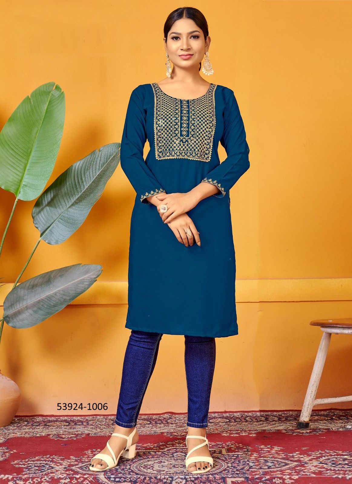 POPCORN 1 - CATALOG # 53924 (SET OF 6 READYMADE KURTIS) POPCORN 1 - CATALOG # 53924 (SET OF 6 READYMADE KURTIS)