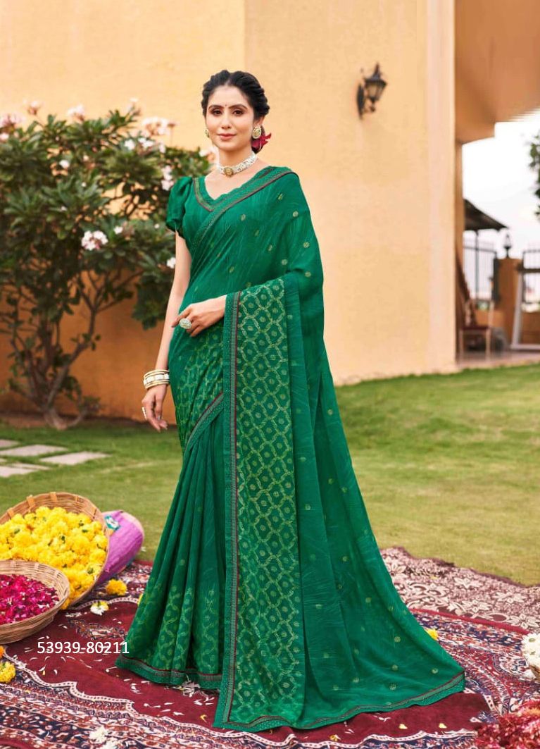 SAJEELI - CATALOG # 53939 (SET OF 8 SAREES)