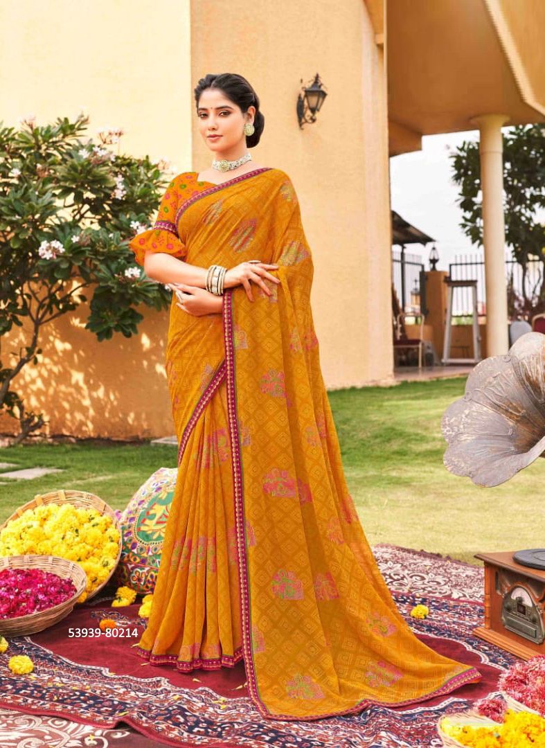 SAJEELI - CATALOG # 53939 (SET OF 8 SAREES)