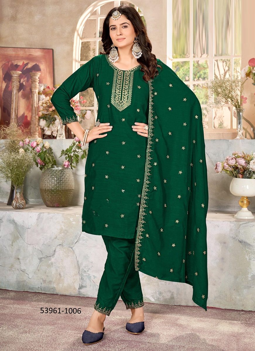 APARNA 1 - CATALOG # 53961 (SET OF 6 READYMADE SUITS)