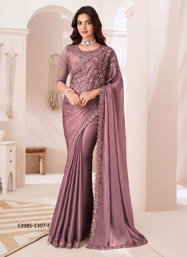 COLORS OF 1307 - CATALOG # 53985 (SET OF 6 SAREES)