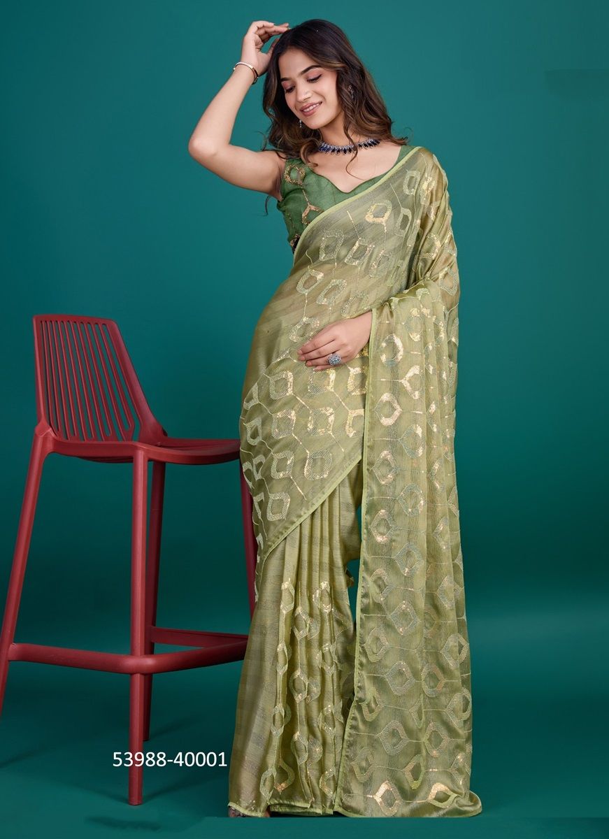 SAAMYA - CATALOG # 53988 (SET OF 5 SAREES) SAAMYA - CATALOG # 53988 (SET OF 5 SAREES)