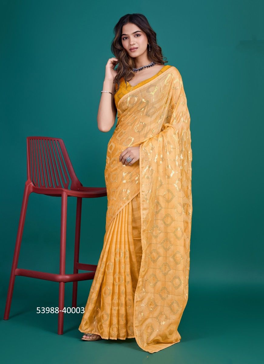 SAAMYA - CATALOG # 53988 (SET OF 5 SAREES) SAAMYA - CATALOG # 53988 (SET OF 5 SAREES)