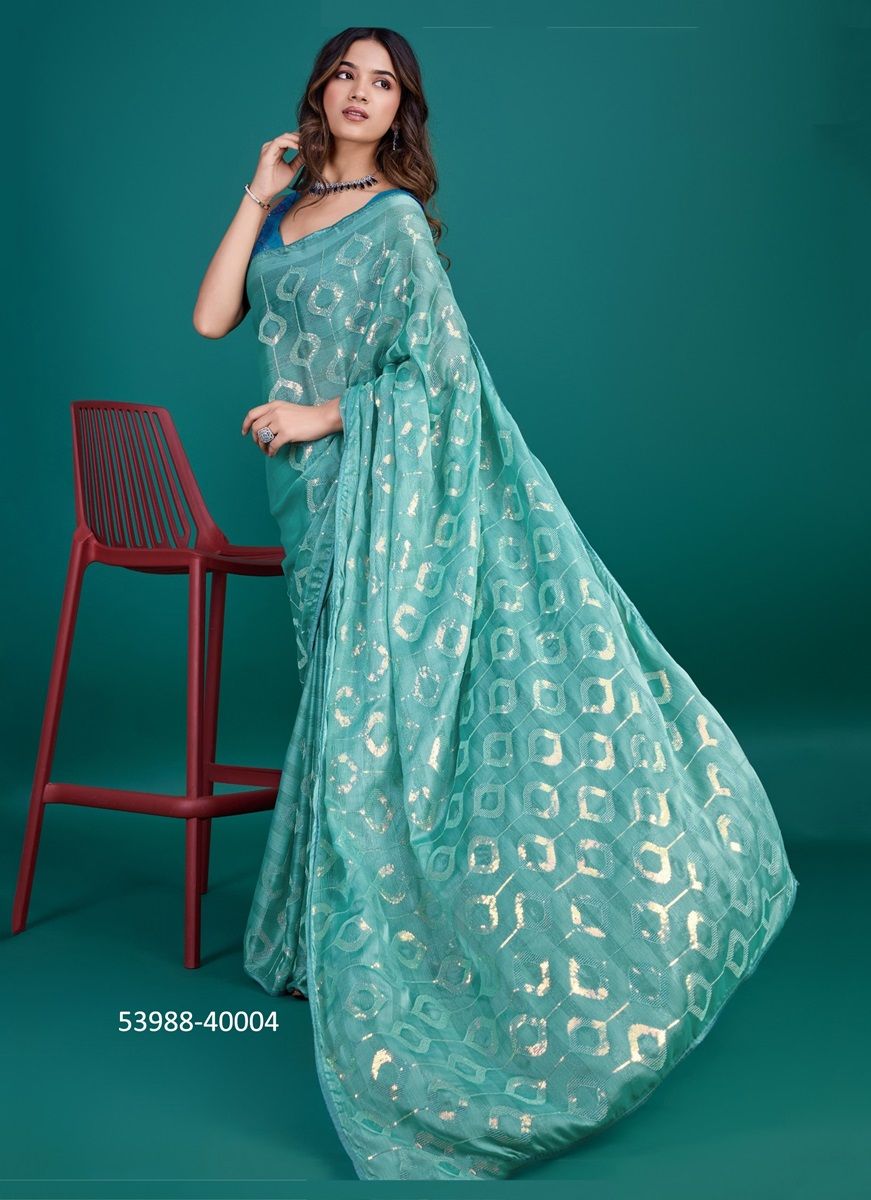 SAAMYA - CATALOG # 53988 (SET OF 5 SAREES) SAAMYA - CATALOG # 53988 (SET OF 5 SAREES)