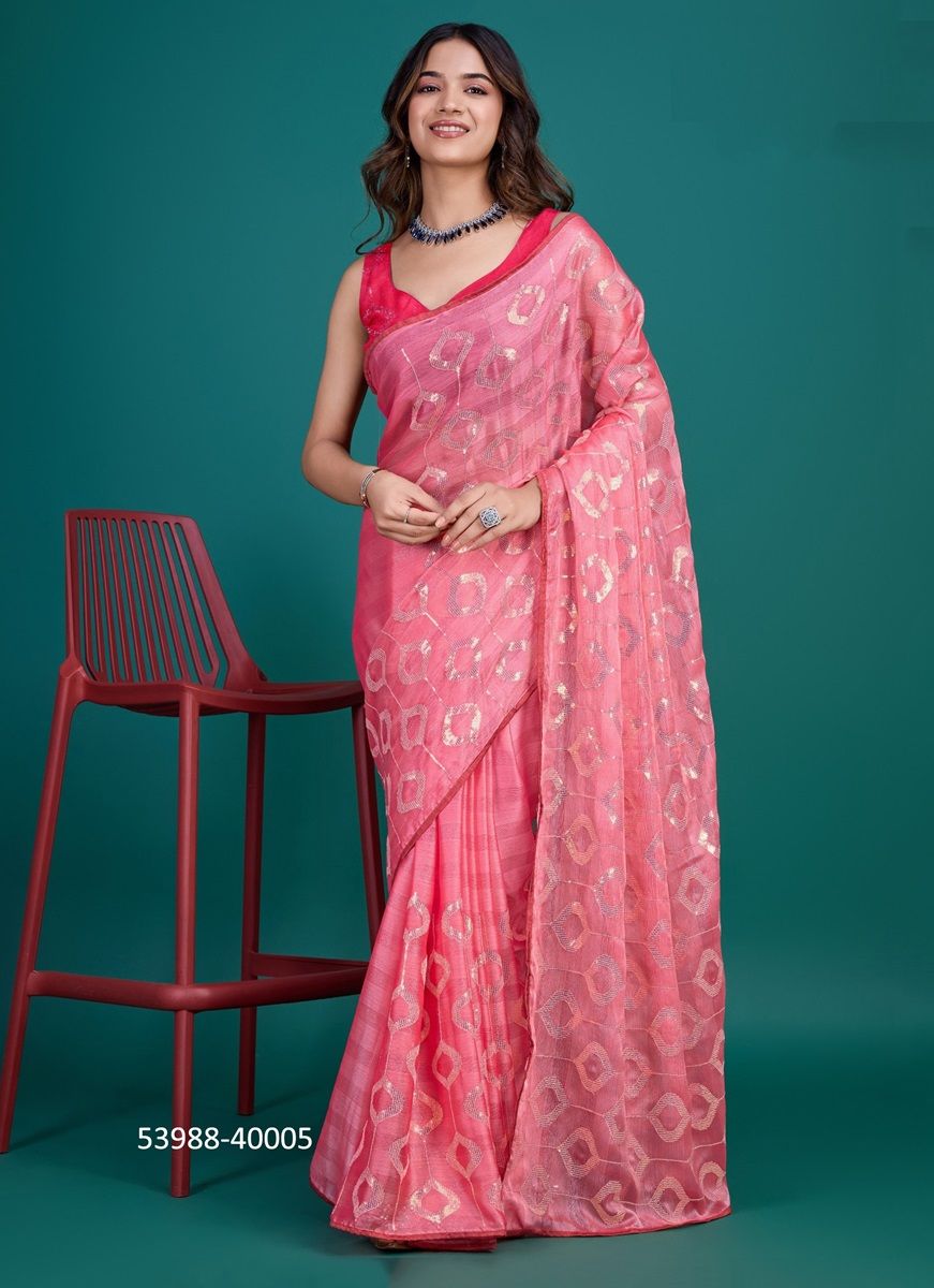 SAAMYA - CATALOG # 53988 (SET OF 5 SAREES) SAAMYA - CATALOG # 53988 (SET OF 5 SAREES)