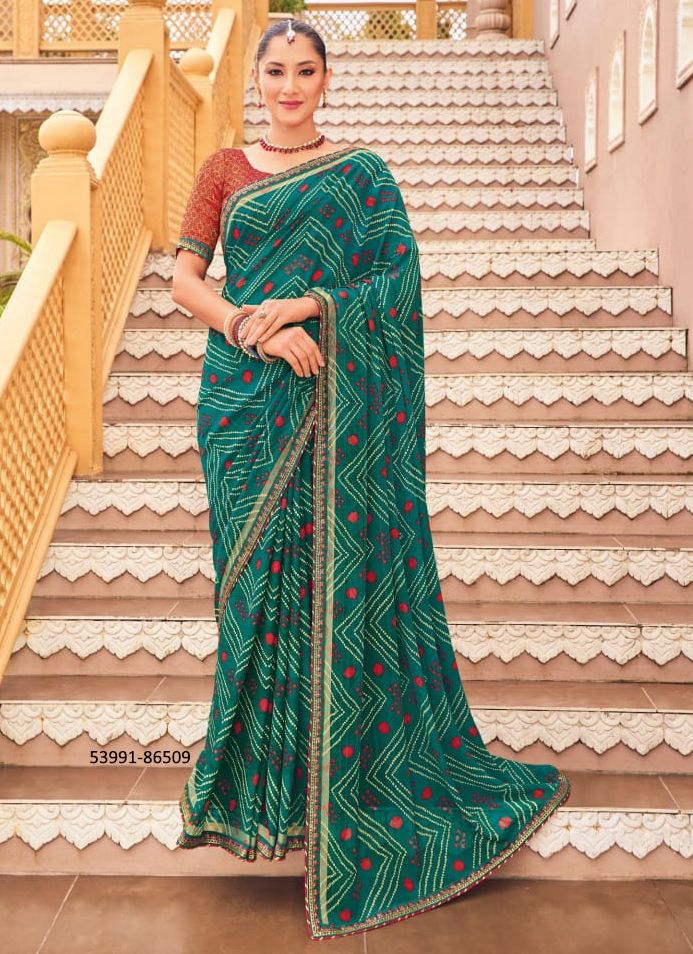 JEEVAN SATHI 2 - CATALOG # 53991 (SET OF 12 SAREES)