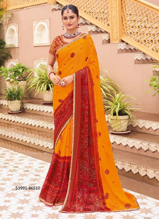 JEEVAN SATHI 2 - CATALOG # 53991 (SET OF 12 SAREES)