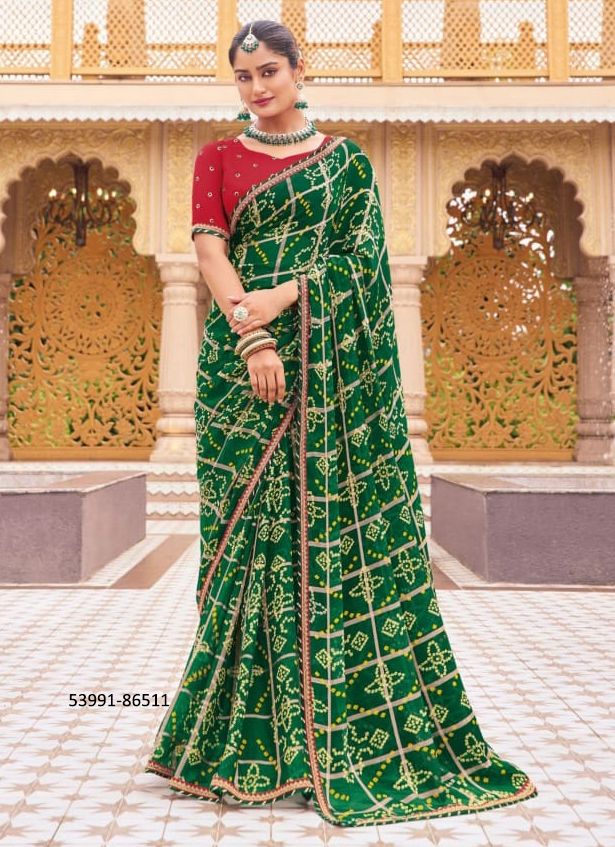 JEEVAN SATHI 2 - CATALOG # 53991 (SET OF 12 SAREES)