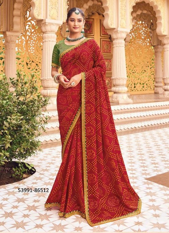 JEEVAN SATHI 2 - CATALOG # 53991 (SET OF 12 SAREES)