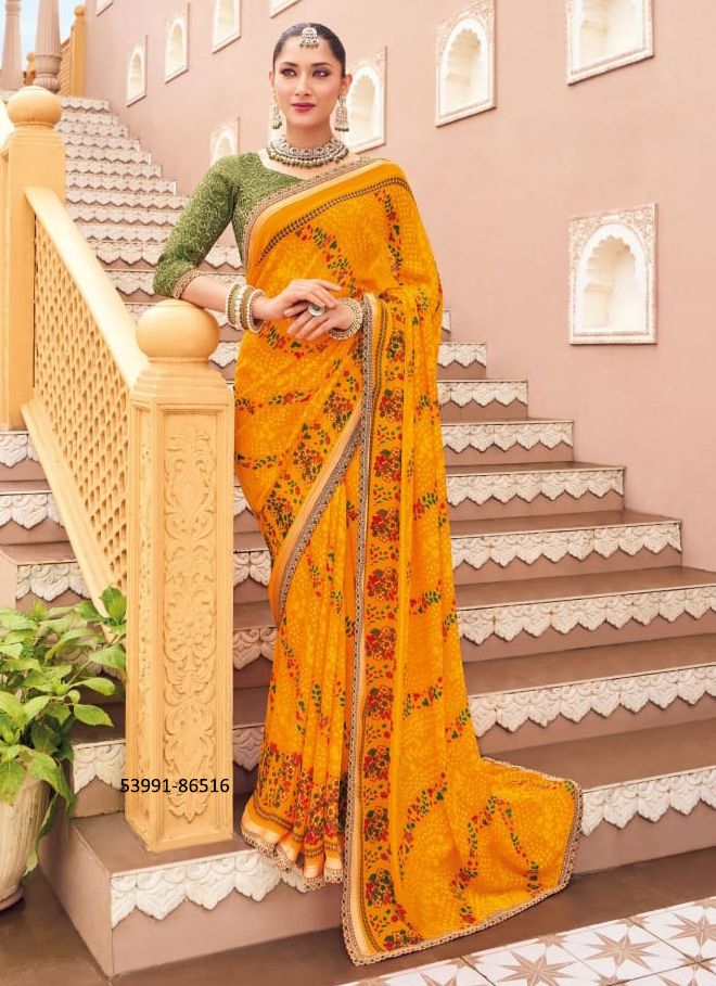 JEEVAN SATHI 2 - CATALOG # 53991 (SET OF 12 SAREES)