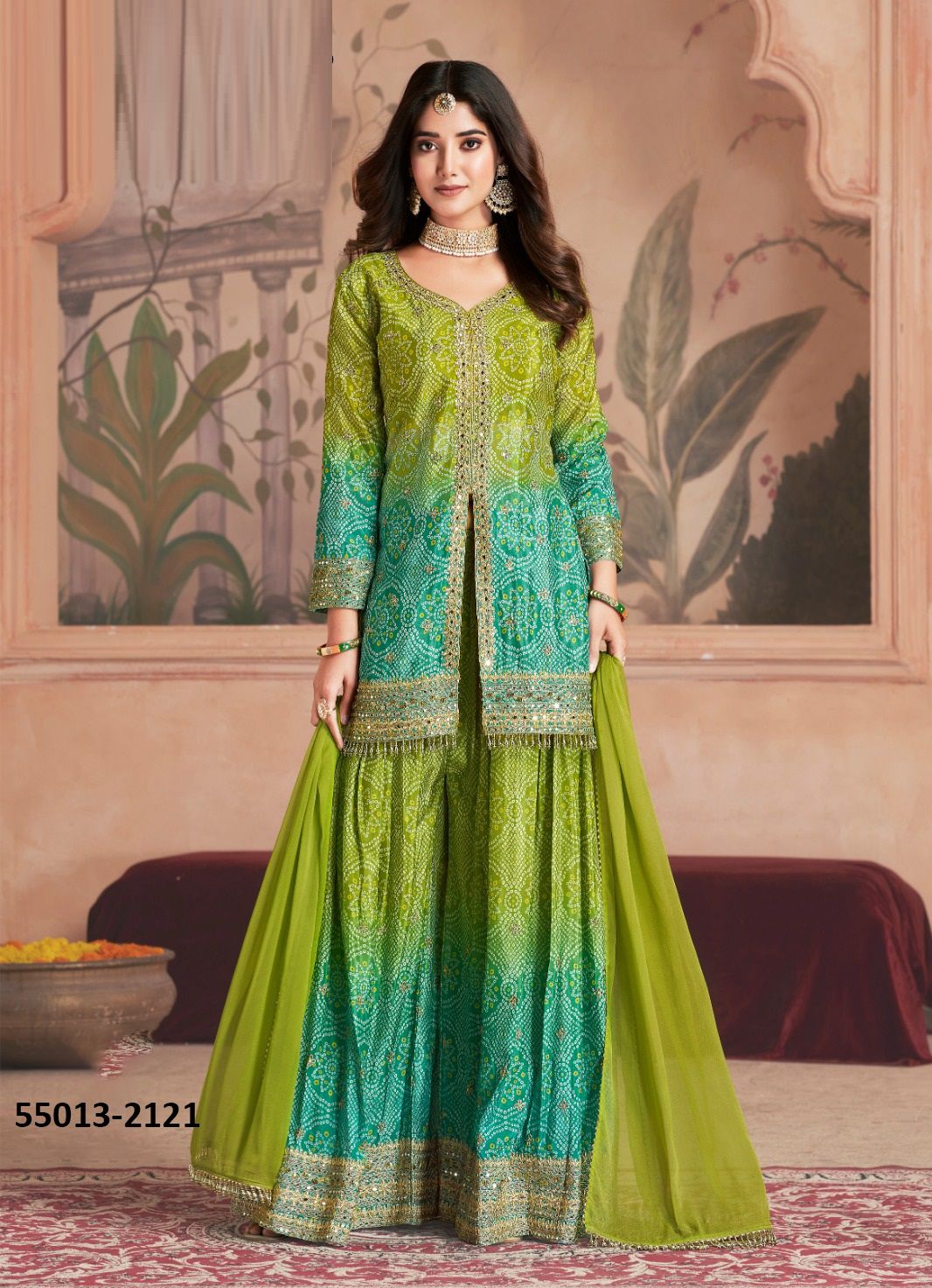 RANGEELA - CATALOG # 55013 (SET OF 4 READYMADE SUITS) RANGEELA - CATALOG # 55013 (SET OF 4 READYMADE SUITS)