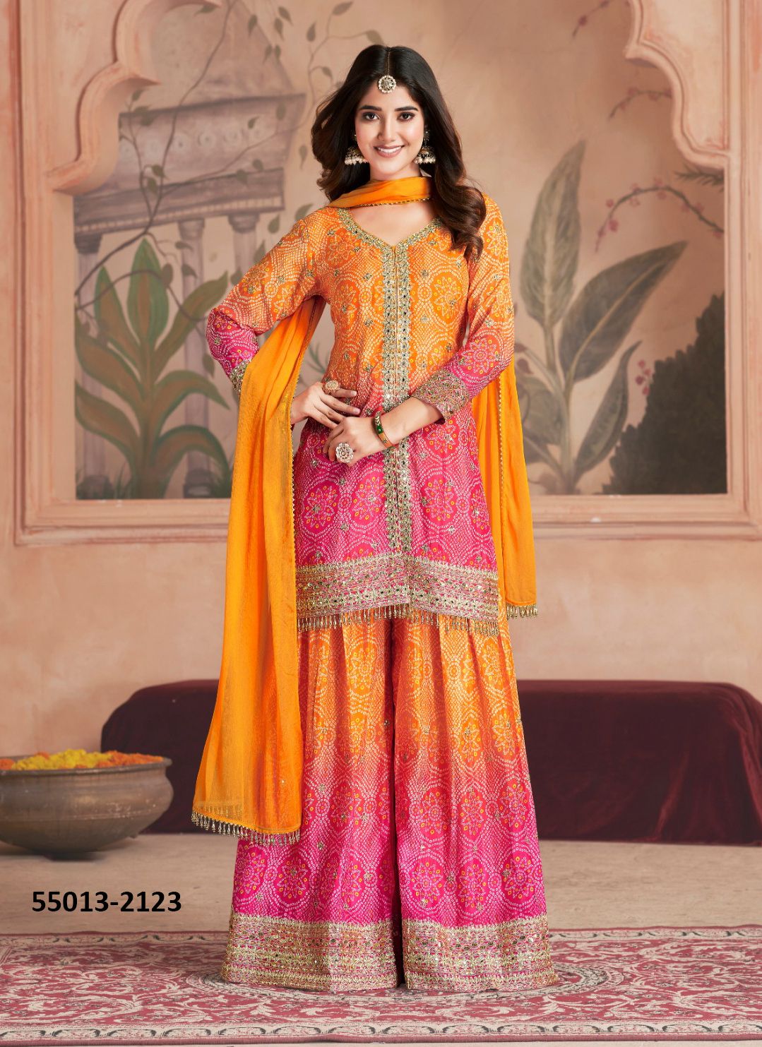 RANGEELA - CATALOG # 55013 (SET OF 4 READYMADE SUITS) RANGEELA - CATALOG # 55013 (SET OF 4 READYMADE SUITS)