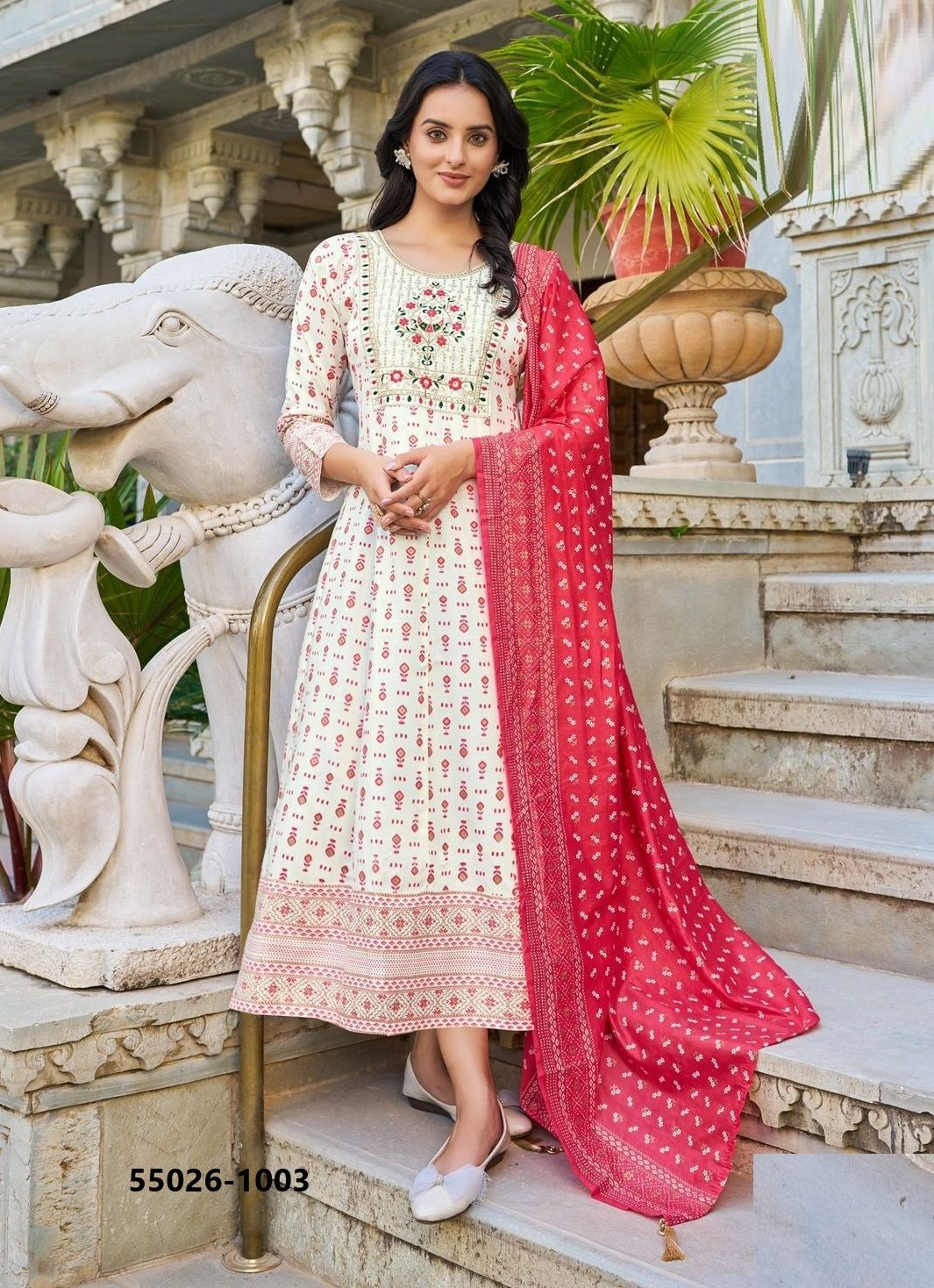 RITU SPECIAL 1 - CATALOG # 55026 (SET OF 8 READYMADE KURTIS)