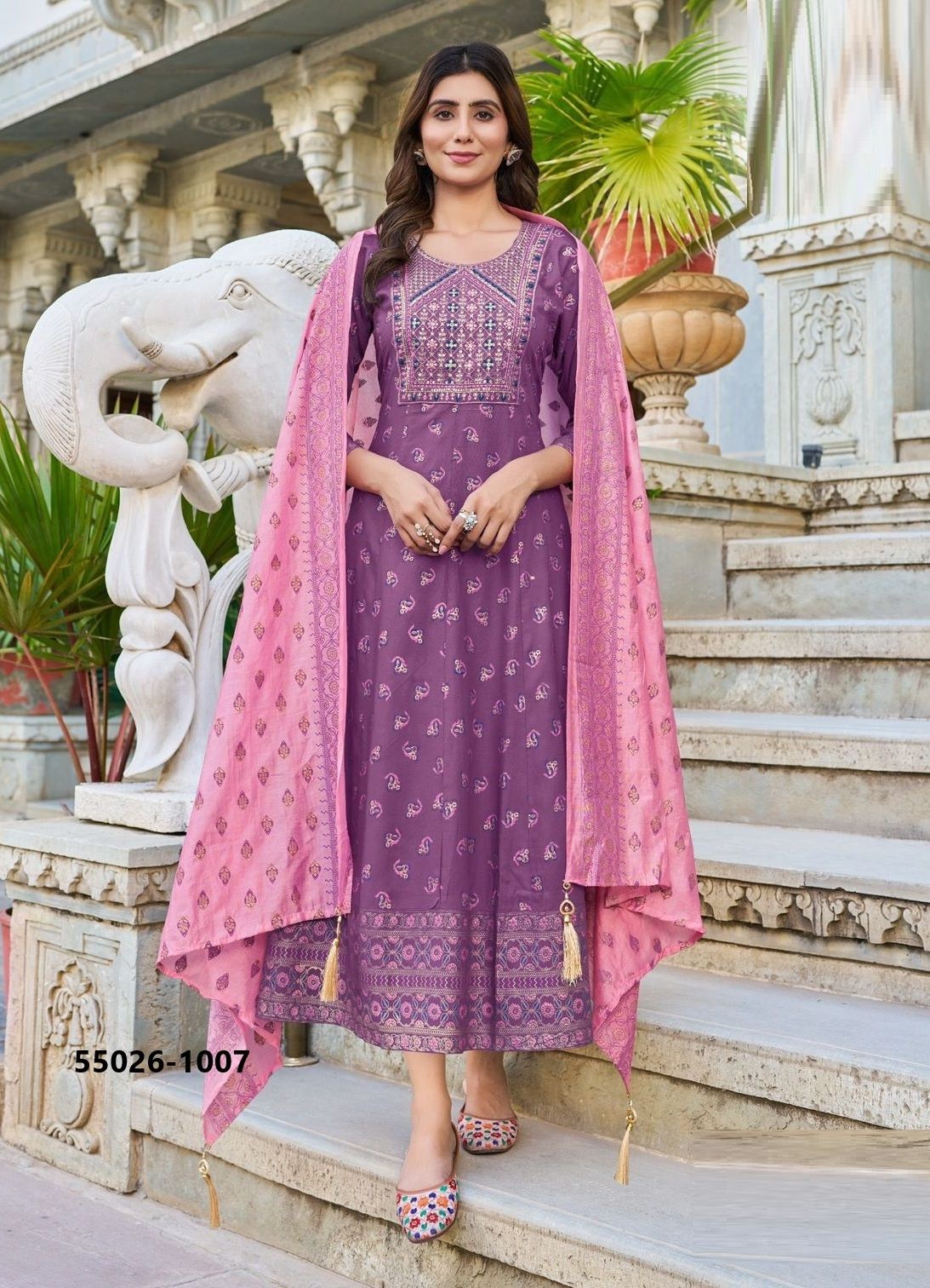 RITU SPECIAL 1 - CATALOG # 55026 (SET OF 8 READYMADE KURTIS)