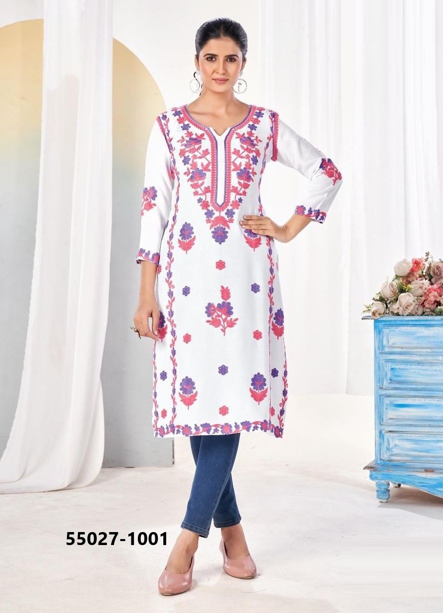 YAMINI - CATALOG # 55027 (SET OF 4 READYMADE KURTIS) YAMINI - CATALOG # 55027 (SET OF 4 READYMADE KURTIS)