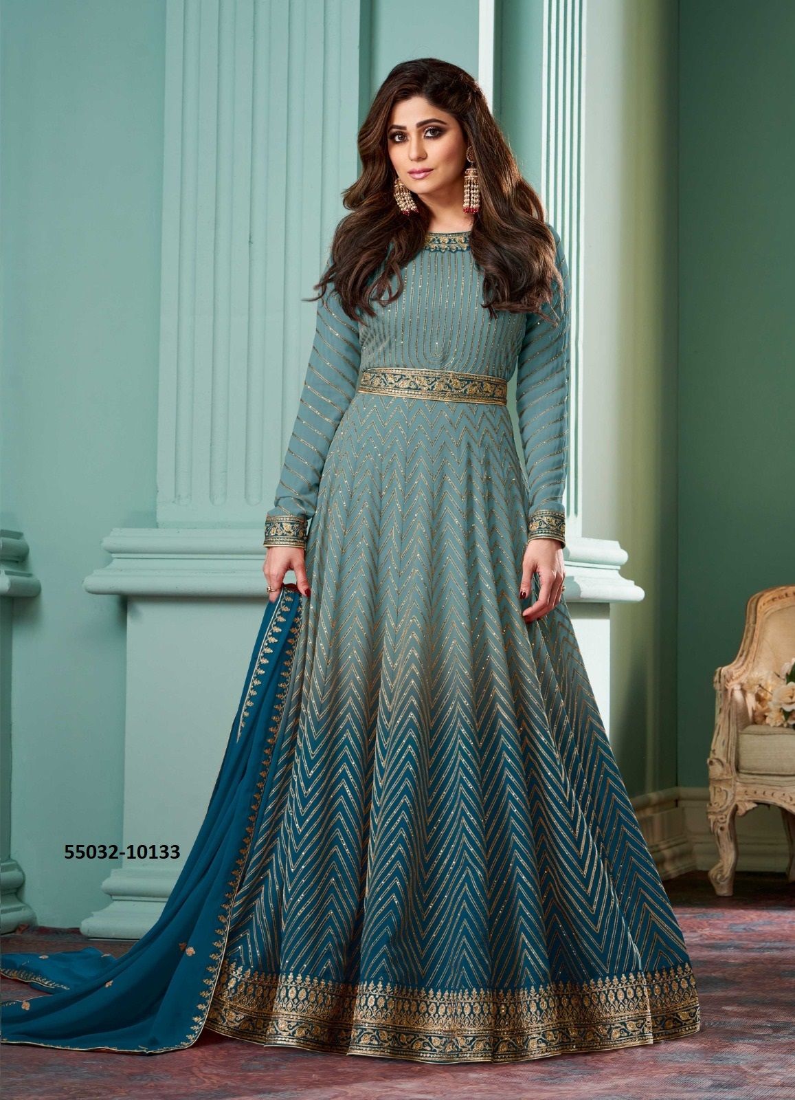 ALIZZA CARNIVAL - CATALOG # 55032 (SET OF 4 READYMADE GOWNS)