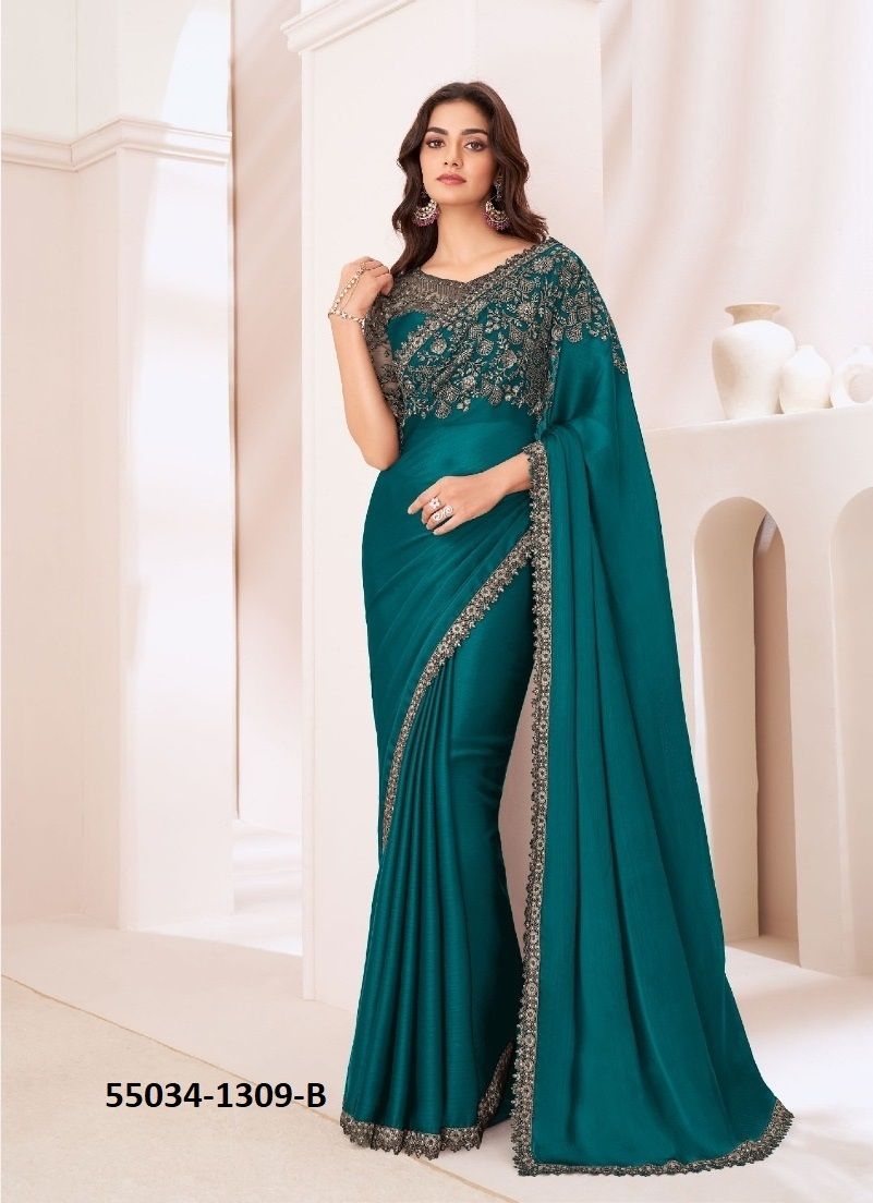 COLORS OF 1309 - CATALOG # 55034 (SET OF 6 SAREES)