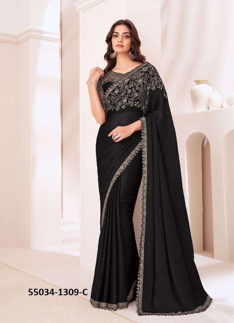 COLORS OF 1309 - CATALOG # 55034 (SET OF 6 SAREES)