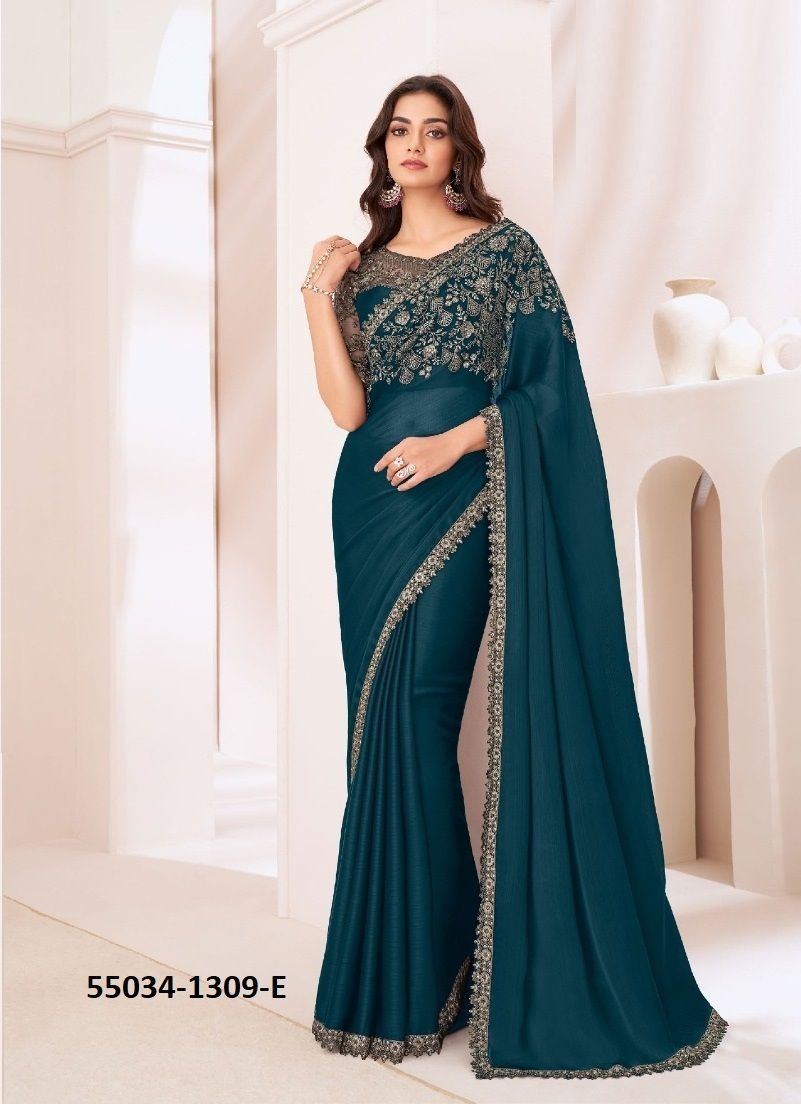 COLORS OF 1309 - CATALOG # 55034 (SET OF 6 SAREES)