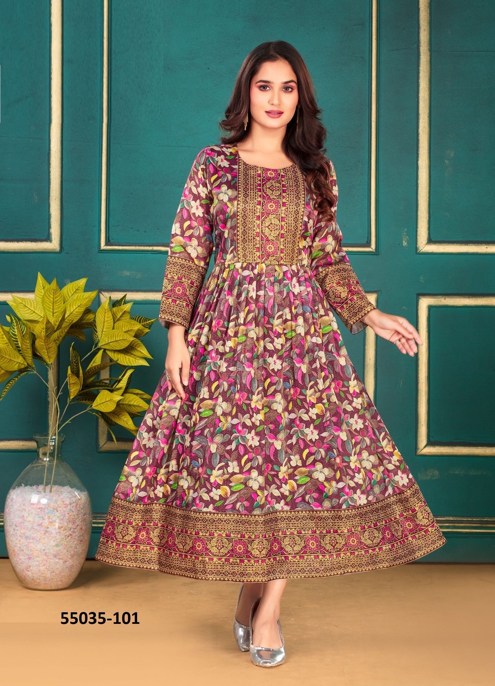 IBAAS - CATALOG # 55035 (SET OF 6 READYMADE KURTIS) IBAAS - CATALOG # 55035 (SET OF 6 READYMADE KURTIS)