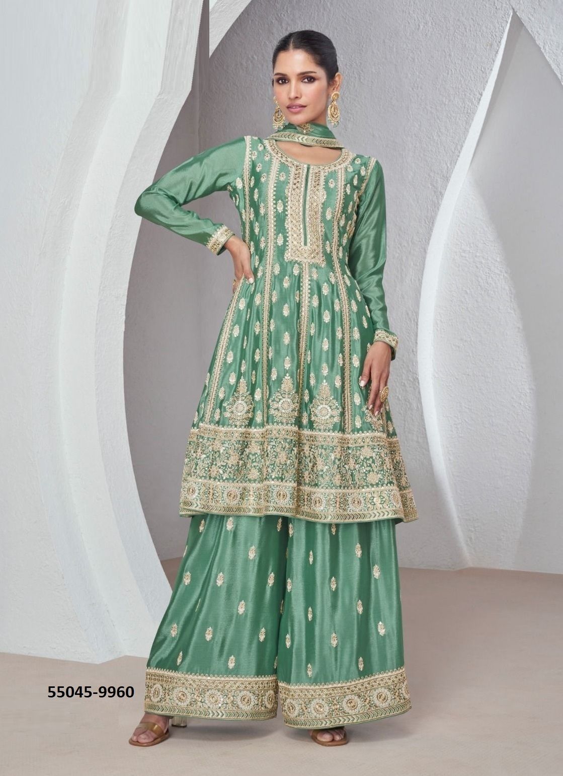 SAJDA - CATALOG # 55045 (SET OF 3 READYMADE SUITS)