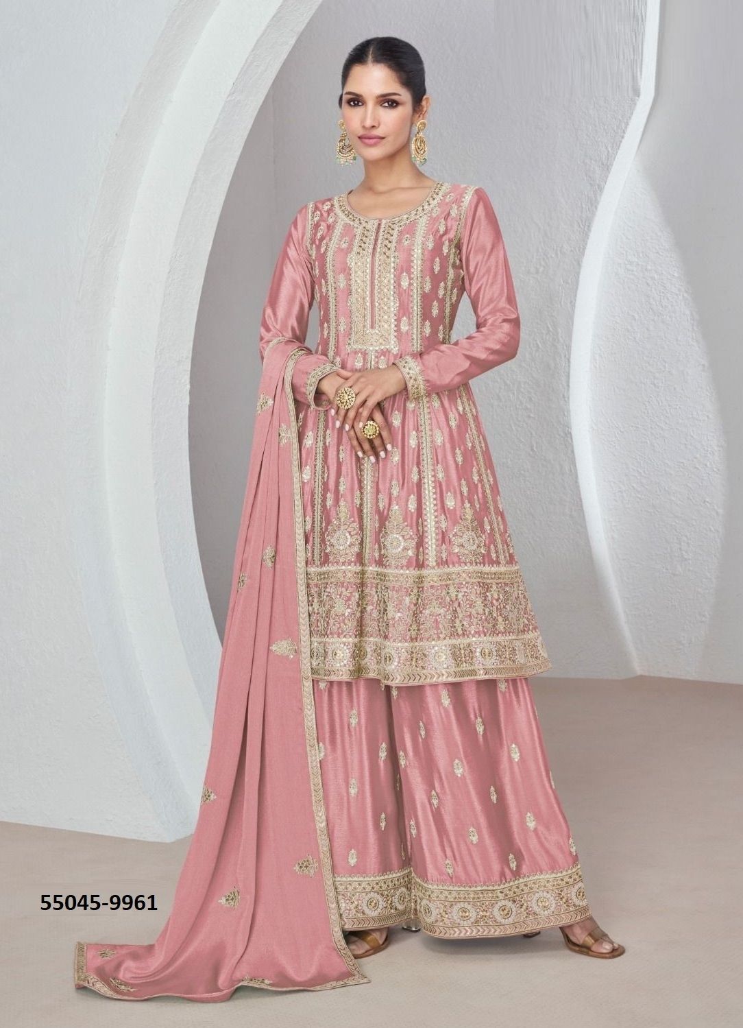 SAJDA - CATALOG # 55045 (SET OF 3 READYMADE SUITS)