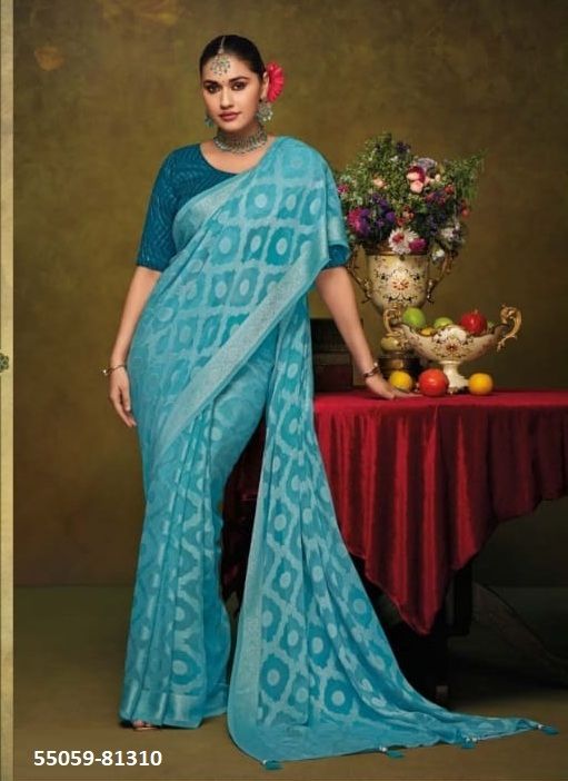 MUSKAAN - CATALOG # 55059 (SET OF 8 SAREES) MUSKAAN - CATALOG # 55059 (SET OF 8 SAREES)