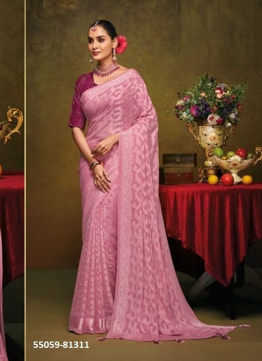 MUSKAAN - CATALOG # 55059 (SET OF 8 SAREES) MUSKAAN - CATALOG # 55059 (SET OF 8 SAREES)