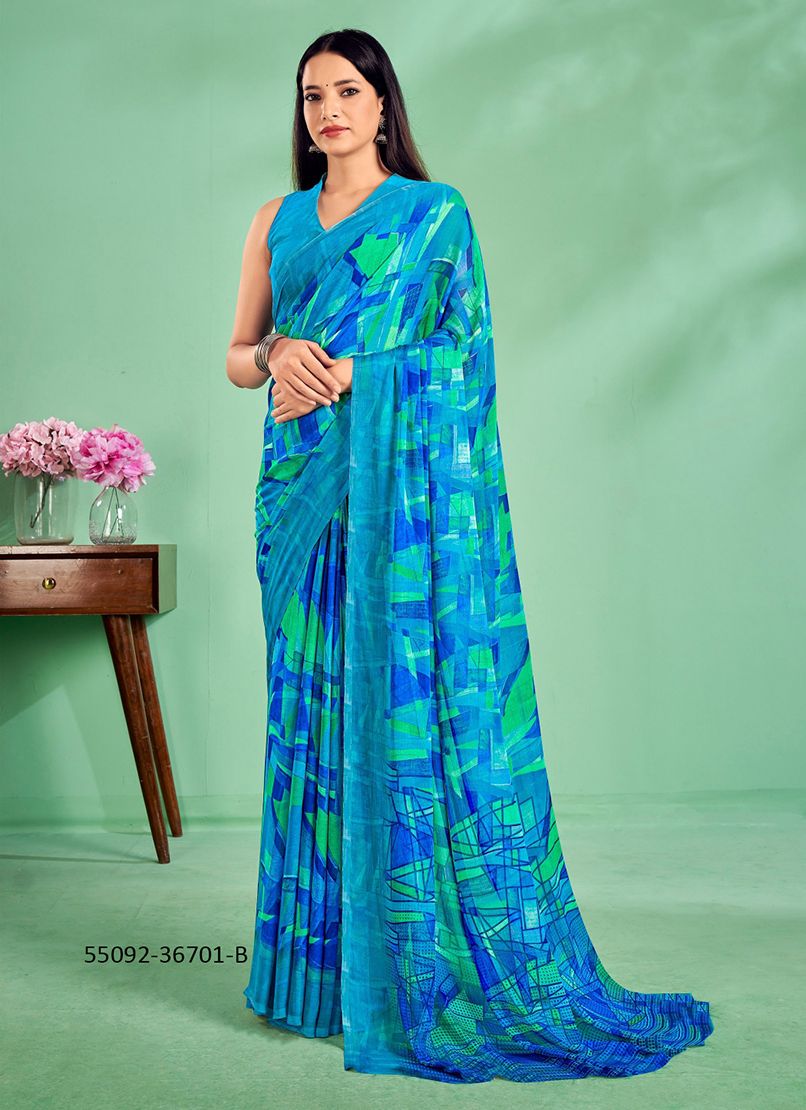 STAR CHIFFON 172 - CATALOG # 55092 (SET OF 12 SAREES) STAR CHIFFON 172 - CATALOG # 55092 (SET OF 12 SAREES)