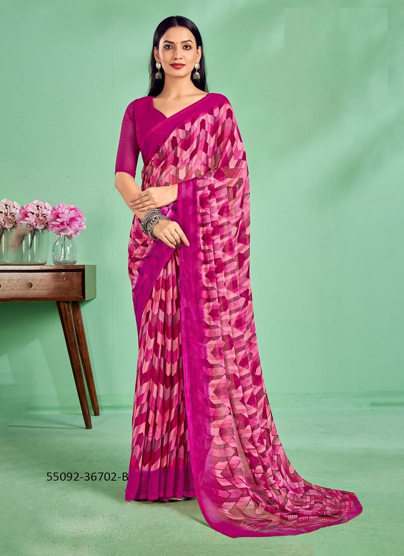 STAR CHIFFON 172 - CATALOG # 55092 (SET OF 12 SAREES) STAR CHIFFON 172 - CATALOG # 55092 (SET OF 12 SAREES)