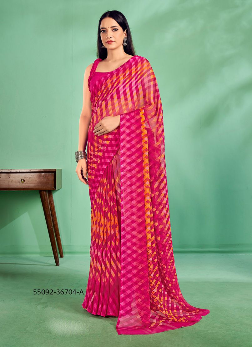 STAR CHIFFON 172 - CATALOG # 55092 (SET OF 12 SAREES) STAR CHIFFON 172 - CATALOG # 55092 (SET OF 12 SAREES)