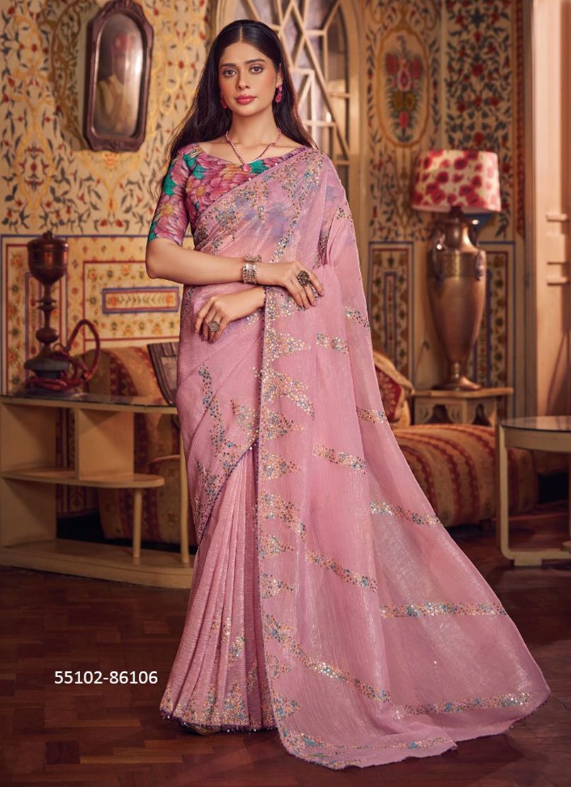 ALIA - CATALOG # 55102 (SET OF 6 SAREES)
