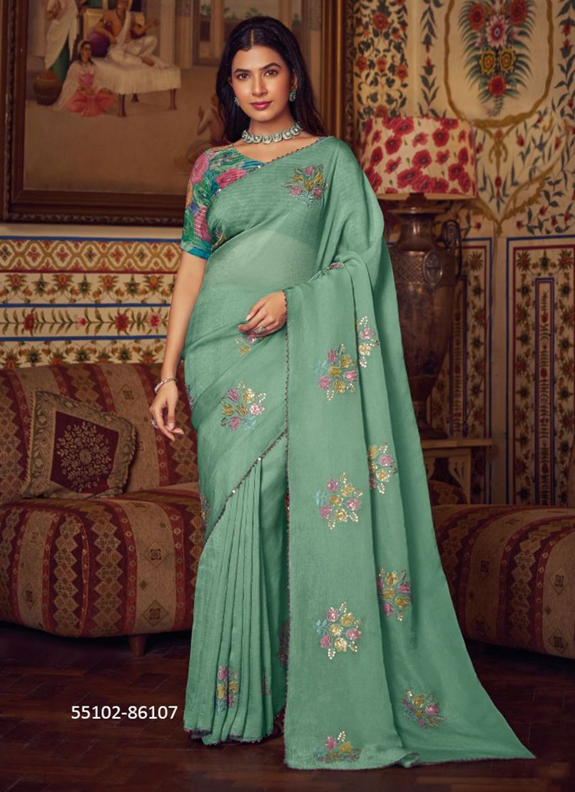 ALIA - CATALOG # 55102 (SET OF 6 SAREES)